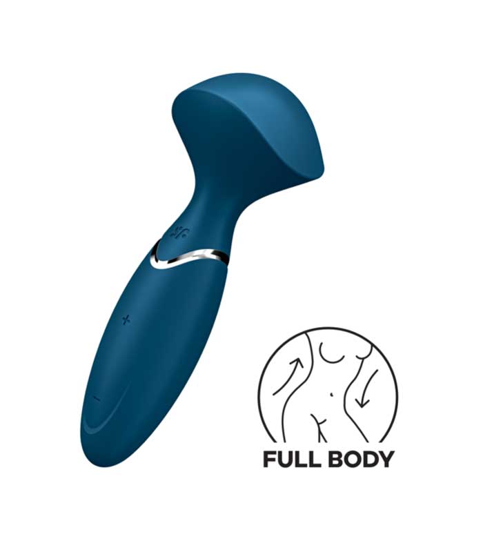 Satisfyer Mini Wand-er - Blue - Image 2