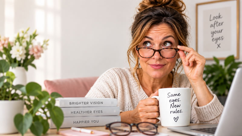 Is Perimenopause messing with your eyesight