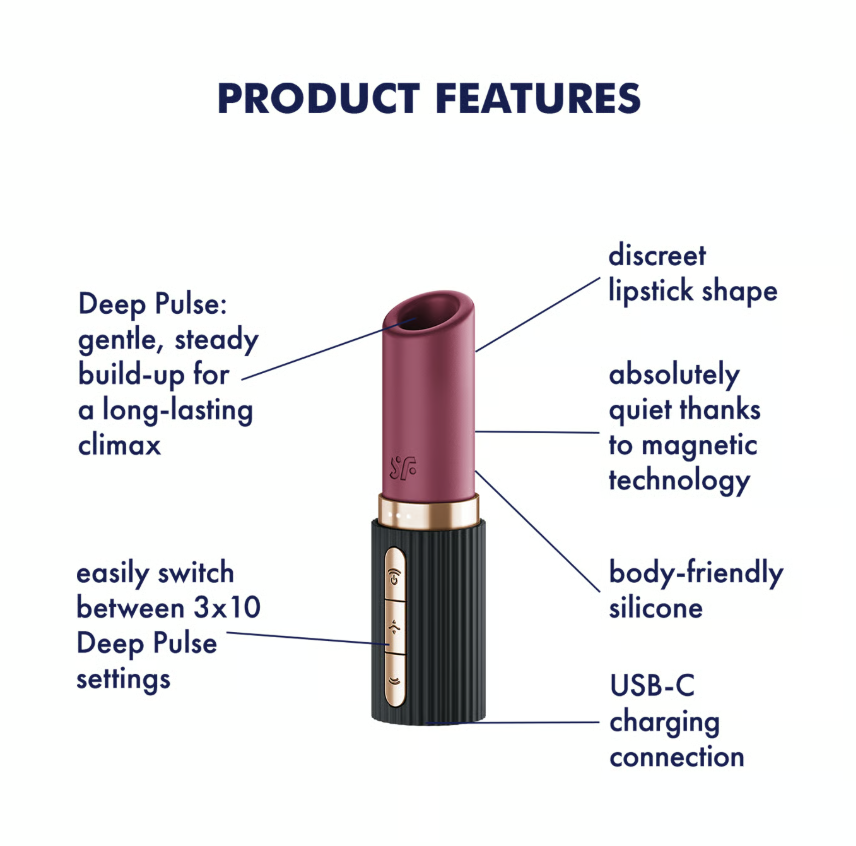 Satisfyer Deep Kiss - Deep Pulse Vibrator - Image 4