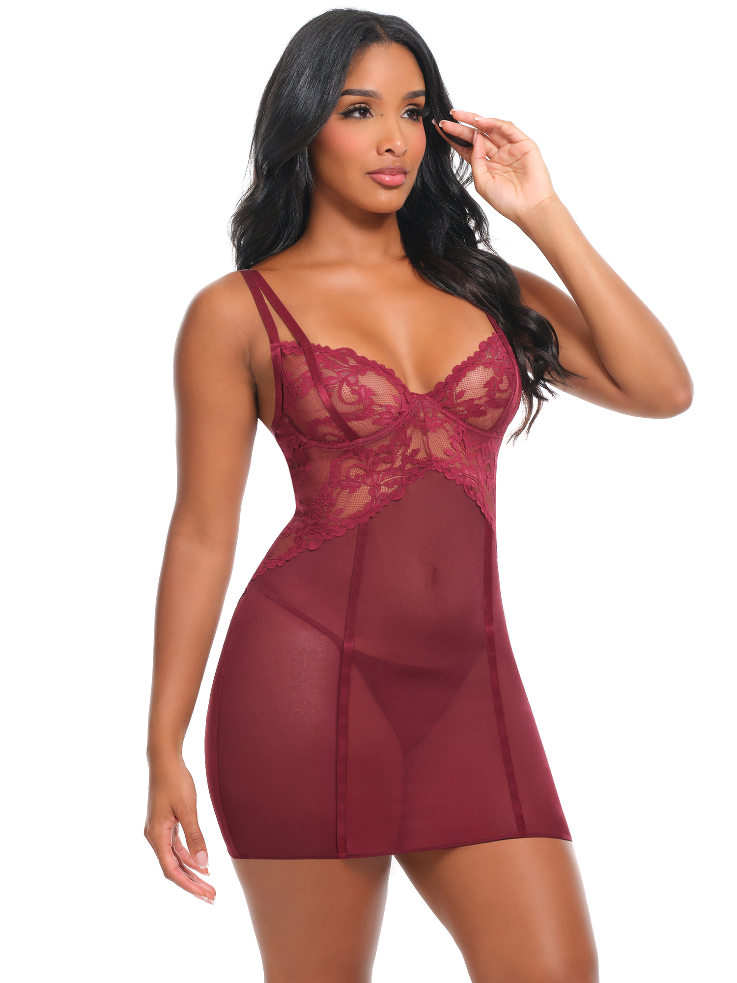 Oh La La Cheri - Marisol Babydoll - Zinfandel - Image 4